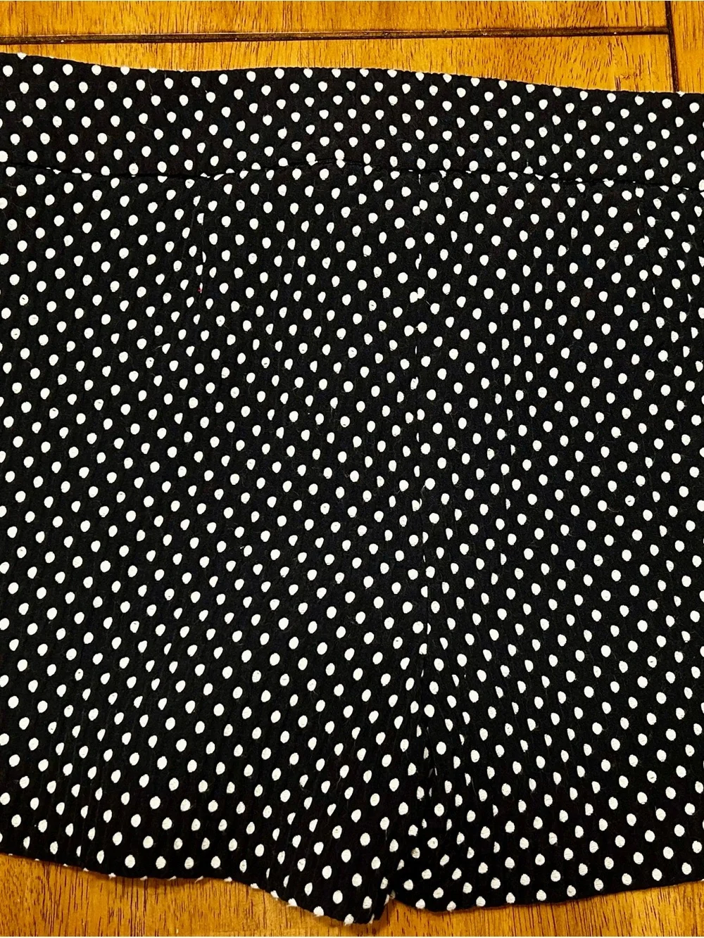 Polka Dot Women’s Shorts - Blue/White